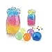 AINOLWAY Large Water Beads 8 OZ (250 Pcs) Growing Gel Balls Jelly Crystal Water Balls for Kids Tactile Toy and Vase Fillers