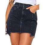 Women’s High Waisted Jean  Denim Mini Skirt www.denim.fit
