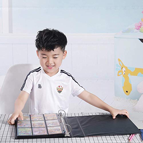 Totem World Sword & Shield Galar Starters Sobble 2" 3-Ring Collectors Binder Album with 25 Blue 9-Pocket Pages and 1 Mini Album - Perfect for Holding up to 450+ Pokemon Cards - Thumbnail 4