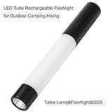 IUEGB Portable LED Camping lamp outdoor camping equipment working light holiday light Rechargeable 18650 1800mAh Battehry Built-in LED Flashlight