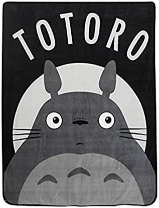 My Neighbor Totoro Blanket Cartoon Air Conditioning Single-deck Printing Coral Fleece Children's Blankets,Soft and Multi Uses