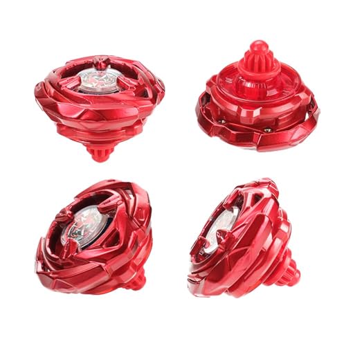 X Kreisel Battle Set, 4 Battle Spinners, 2 Launchers, Gyro Starter Pack for Boys, Kids Toys, Birthday Toys, 6+ (BB213)