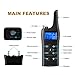 Dog Training Collar with Remote , w/3 Training Modes, Beep, Vibration ,Shock ,2700ft Range Rechargeable & Waterproof Shock Collar ,0~99 Shock Levels Fast Training for Small Medium Large Dog with lightthumb 2