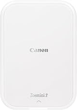 Canon Zoemini 2 Portable Photo Printer Pearl White Bluetooth 5.0 Type-C Fast