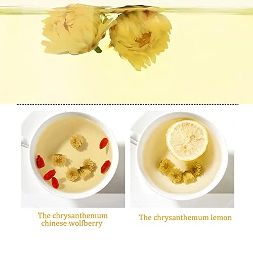 Yan Hou Tang Chrysanthemum Tea Dried Loose Leaf Chinese Herbal Bud Flower Tea Pure Nature 菊花茶 4 Oz 112g