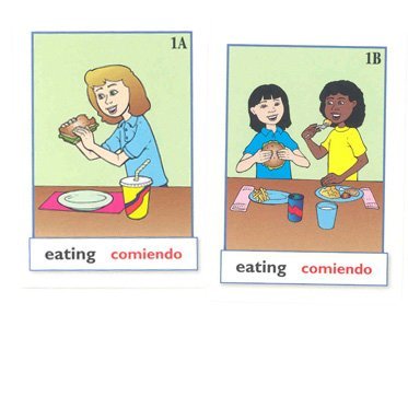 Language Booster Action Picture Cards - Common Verbs (Illustrated Cards for Language Development)