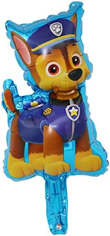 ZJWDM 1Pcs Paw Patrol Balloon Party Room Dcorations Figure Foil Balloons Chase Paw Patrol Dog Ballon Birthday Gift small size 2