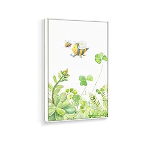 Framed Canvas Home Artwork Decoration Succulent Plant Canvas Wall Art for Living Room, Bedroom - 16x24 inches