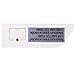 GETINLIGHT 24-inch Swivel LED Under Cabinet Lights, Glass Lens, Selectable White 2700K/4000K/5000K, Dimmable with Wall Dimmers, White Finish, IN-0202-3-WH
