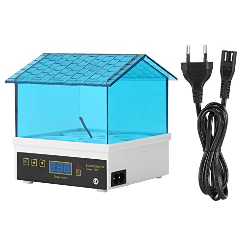 SOULONG Automatischer Inkubator, Mini Egg Hatching 4 Egg Digital mit LED-Display für den Gebrauch von Küken Brutmaschine Ei-Brutkasten 10x10x11,5 cm (LxBxH) 15w – Bild 5