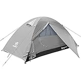 Bessport Camping Tent 1-2 Person Lightweight Backpacking Tent Waterproof Two Doors Easy Setup Tent for Outdoor, Hiking Mountaineering Travel
