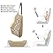 LoveHome Lumbar Support For Car And Headrest Neck Pillow Kit - Ergonomically Design Universal Fit Major Car Seat - Beige