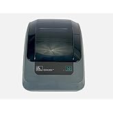 Zebra GX430T Thermal Transfer Barcode Printer 300 dpi USB LAN GX43-102410-000 Bundle with AC Adapter and Cables (Renewed)