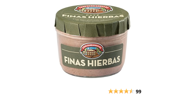 Casa Tarradellas Paté Finas Hierbas - 125 g : Amazon.es ...