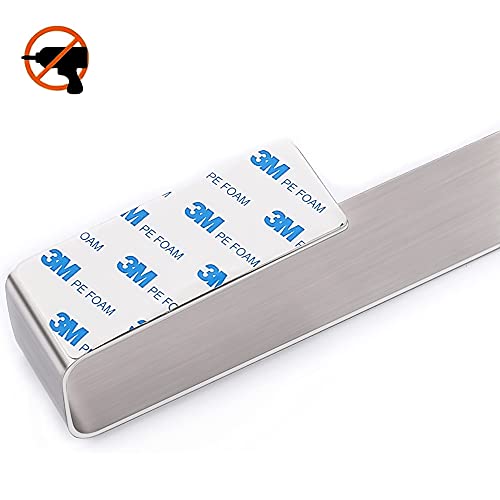 GOODCORNER Hand Towel Holder Self Adhesive - Towel Ring Stainless Steel Towel Rail for Bathroom