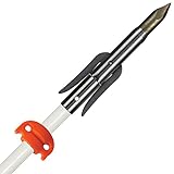 AMSBowfishing Mayhem Tip Complete White Fiber Glass Fish Arrow A205…