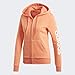 adidas Women's Essentials Linear Full Zip Fleece Hoodie