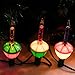 Christmas Bubble Lights Set of 7 Multicolor Bubble Lights with Green Wire Old Fashion Vintage String Lights for Christmas Tree Fireplace Mantel Decorations, C7 E12 Candelabra Base, Connectable