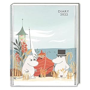 Tove Jansson – Moomin – Boot an der Küste – Taschenkalender 2022: Original Flame Tree Publishing-Pocket Diary…