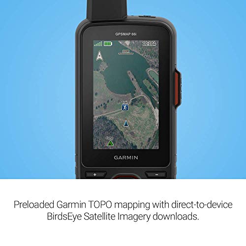 Garmin GPSMAP 66i GPS Handheld and Satellite Communicator and Aibocn 10,000mAh Portable Battery Charger Bundle (010-02088-01) - Thumbnail 6