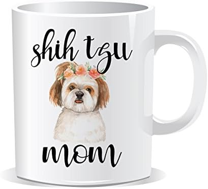 Shih Tzu Mom Coffee Mug - Gift for Shih Tzu Lovers - Double Sided Coffee Mug