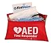First Voice V18112 AED/Defibrillator Fast Response Kit with Red Nylon Bag