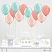 Andaz Press 11-inch Balloon Trio Party Kit with Gold Cards & Gifts Sign, Mint Green, Rose Gold, Peach, 12-pack, Wild One, Wild and Free, Cactus, Pastel Llama, Boho, Birthday Party Theme Decorations