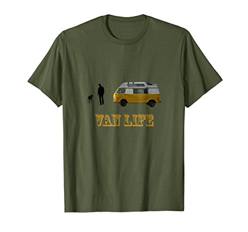 Elusive Heart Vanagon Living Free Van Life T-Shirt