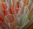 150 Count EXTRA WIDE Fat Boba Drinking Straw 8 1/2" Striped.