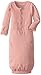 L'ovedbaby baby girls Unisex Organic infant and toddler nightgowns, Coral, Newborn US