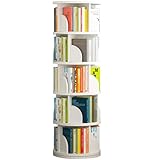Multi-Tier Creative Rotating Bookshelf Floor