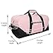 Dalix 21'' Large Duffle Bag with Adjustable Strap (Pink)