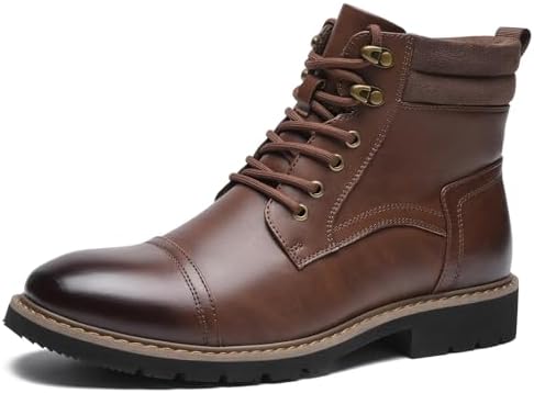 Dockorio Men\'s Size 8 100% Leather Casual Oxford Boots Chukka Dress Boots Men Amazon.com | Dockorio Mens Chukka Dress Boots Oxford Boots  main image 4