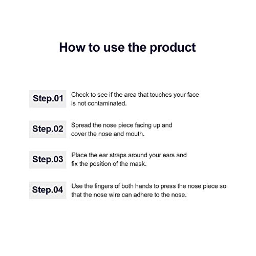 [KF94 Certified] HANMAUM 3D Face Safety Mask for Adult Protection from