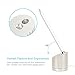 Apple Pencil Charging Station with Built-in USB Charging Cable (5 FT) Metal Docking Silver