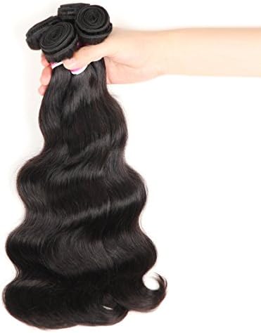 Colorful Queen Brazilian Virgin Hair Body Wave Remy Human Hair 3 Bundles Weave 100% Unprocessed Hair Extensions Natural Color 16 16 16 inch