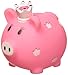 Rhode Island Novelty 3.5 Inch Little Princess Piggy Bank, One per Order