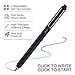 Smart Magnetic Pencil with Stress Relief Button Fully Compatible with (2018-2022) Apple iPad Pro 11/12.9 Inch, iPad Air 3rd/4/5th Gen, iPad 6/7/8/9th Gen, iPad Mini 5/6th Gen (Space Gray)