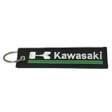 1pcs Tag Keychain For Kawasaki Motorcycles Bike Biker Key Chain Accessories Gifts