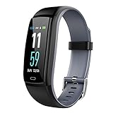 Mgaolo Fitness Tracker HR, Activity Tracker Waterproof Smart Watch Wristband with Heart Rate Blood Pressure Pedometer for Android and iPhone