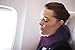 Ultra Comfortable Inflatable Travel Pillow – Portable, Lightweight, Super Compact Neck Support for Airplane, Car, and Train + FREE Travel Accessories Pack – Eye Mask and Ear Plugs (Royal purple)