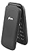 Unlocked Flip GSM Cell Phone - Camera Bluetooth FM Radio Dual Sim Worldwide - Black