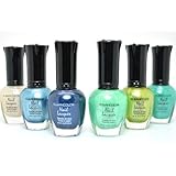 LOT OF 6 KLEANCOLOR PEARL COLLECTION NAIL POLISH LACQUER MANICURE + FREE EARRING by Kleancolor