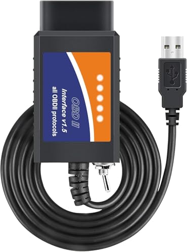 OBDMONSTER ELM327 OBD2 USB Adapter for