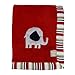 Trend Lab Elephant Parade Framed Receiving Blanket with Embroidery