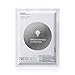 NEOGEN DERMALOGY Facial Essential Mask (8-Sheets) - Black Caviar,Mexican Aloe,Milk Cream,Argan Oil,Vita Energizing Fiber,Ocean Feeding Fiber,Collagen Firming Fiber, Bright Clear Fiber