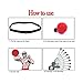 KANOA Boxing Reflex Ball, 2 Difficulty Level Boxing Ball with Headband, Perfect for Reaction, Agility, Punching Speed, Fight Skill and Hand Eye Coordination Training