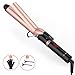 Curling Iron 1.25 Inch, SUNLUNA Hair Curling Wand with Tourmaline Ceramic Coating, LCD Display with Heat Resistant Glove, Dial Heat Control Curling Wand (230°F to 430°F for All Types of Hair)