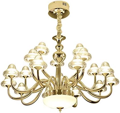 Modern Upward Ceiling Chandelier, 15 arms Mushroom Shape, Acrylic Material, Without Bulb [Energy Class A]