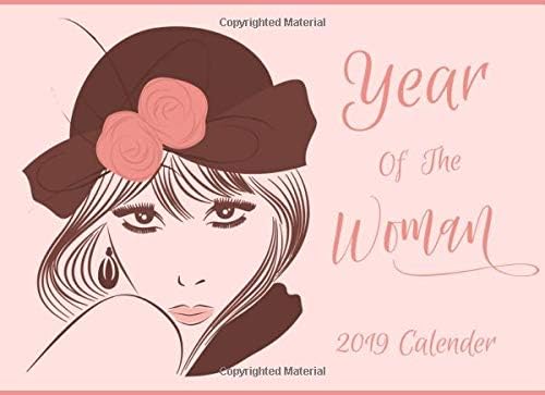 Year Of The Woman: 2019 Desk Calendar Pink Planner Paperback – October 8, 2018